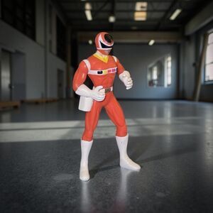 Vintage 1997 Bandai Power Rangers in Space Red Lightstar Ranger A26